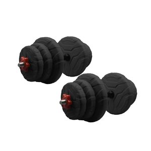 دمبل گرد قابل تنظیم وزن 6 کیلوگرم مدل gs m 113825 بسته دو عددی